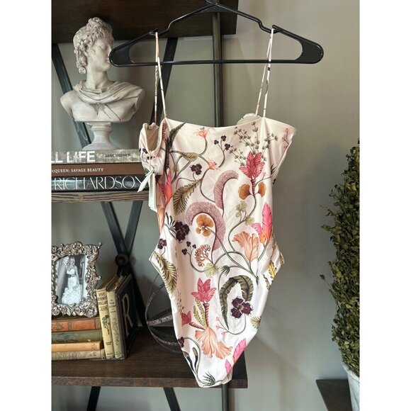 Agua by Agua Bendita Ebano Habitat One Piece Multicolor Womens Size Large - Picture 6 of 7